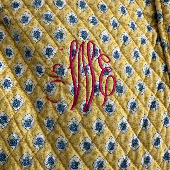 Vera Bradley Yellow Floral Tote - Picture 8 of 11